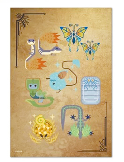 《魔物獵人 荒野》聯名快閃咖啡廳推出環境生物毛毯,1080元。(CAPSULE提供) 《魔物獵人 荒野》聯名快閃咖啡廳推出環境生物毛毯,1080元。(CAPSULE提供)