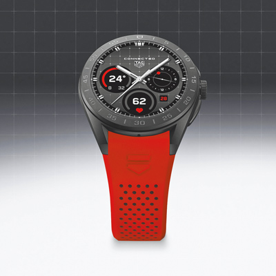 泰格豪雅Connected Calibre E5智能腕表。(泰格豪雅提供) 泰格豪雅Connected Calibre E5智能腕表。(泰格豪雅提供)