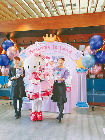 統一時代百貨台北店、DREAM PLAZA攜手三麗鷗推獨享卡友禮。(朱世凱攝) 統一時代百貨台北店、DREAM PLAZA攜手三麗鷗推獨享卡友禮。(朱世凱攝)