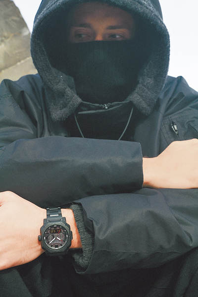 CASIO與日本戶外時尚品牌White Mountaineering合作推出聯名表,鎖定熱愛戶外活動的消費族群。(CASIO提供) CASIO與日本戶外時尚品牌White Mountaineering合作推出聯名表,鎖定熱愛戶外活動的消費族群。(CASIO提供)