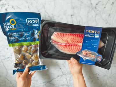 全聯合作AI養殖台灣鯛,省水萬噸打造永續循環漁業。(全聯提供) 全聯合作AI養殖台灣鯛,省水萬噸打造永續循環漁業。(全聯提供)