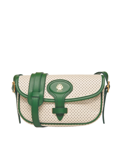 BALLY TENNIS BECKETT小斜背包,3萬3800元。(BALLY提供) BALLY TENNIS BECKETT小斜背包,3萬3800元。(BALLY提供)