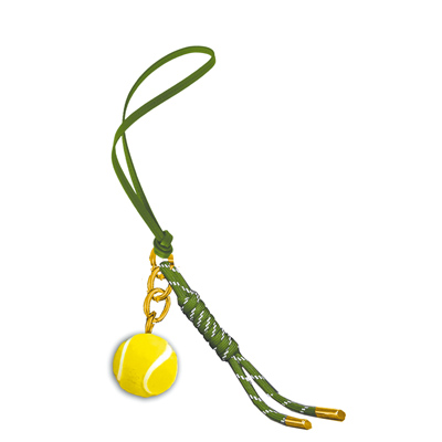 BALLY TENNIS網球吊飾,5500元。(BALLY提供) BALLY TENNIS網球吊飾,5500元。(BALLY提供)