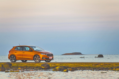 SKODA Fabia具備多項同級唯一配備如標配9氣囊、Level 2等駕駛輔助科技。(陳大任攝) SKODA Fabia具備多項同級唯一配備如標配9氣囊、Level 2等駕駛輔助科技。(陳大任攝)