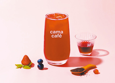 CAMA CAFE「綜合莓果茶」,55元。(CAMA CAFE提供) CAMA CAFE「綜合莓果茶」,55元。(CAMA CAFE提供)