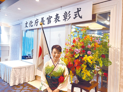翁倩玉因為版畫創作,獲得日本文部省頒贈「文化賞」。(ⒸHEEMORY提供) 翁倩玉因為版畫創作,獲得日本文部省頒贈「文化賞」。(ⒸHEEMORY提供)