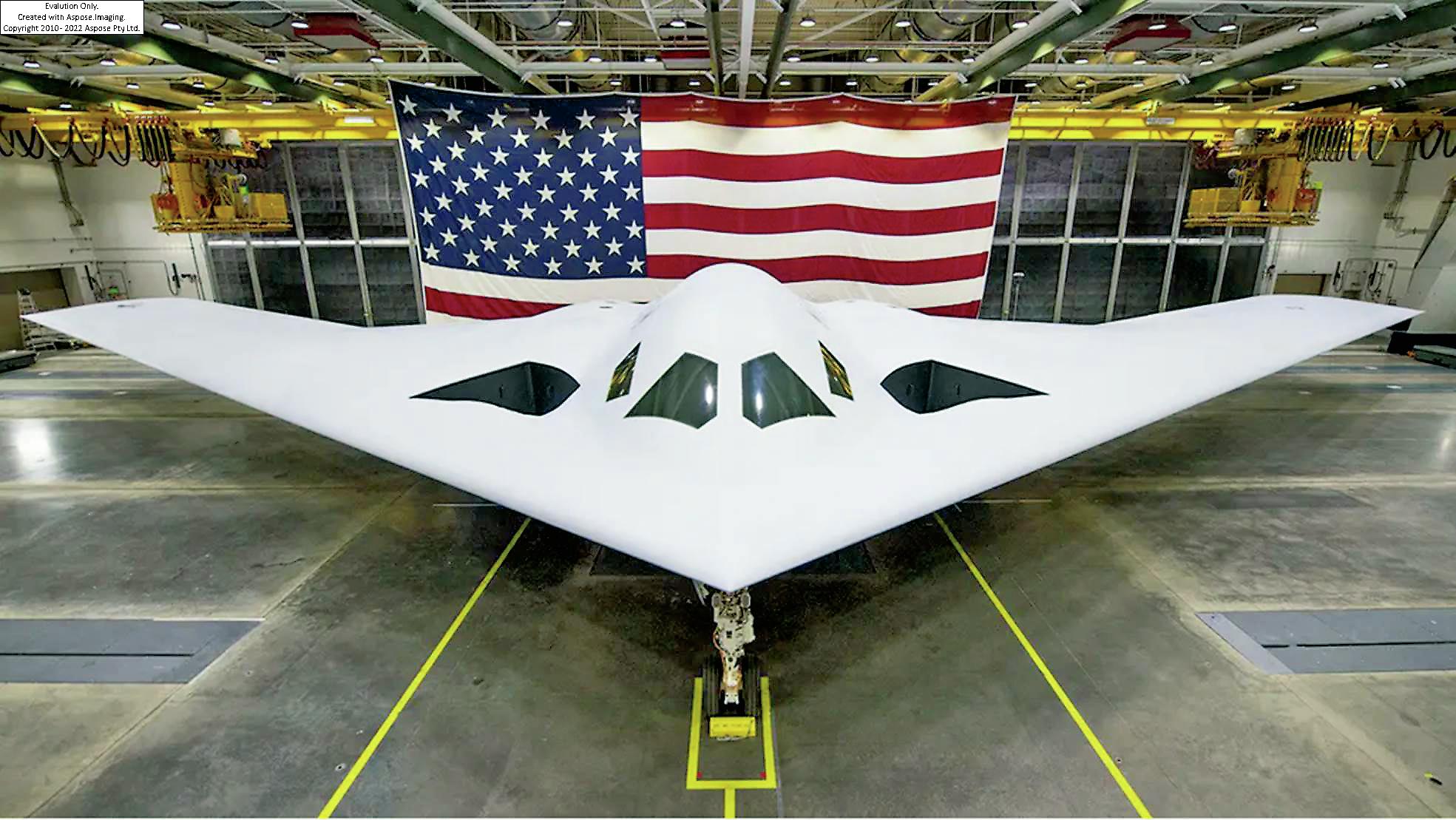 B-21匿蹤轟炸機。(美國空軍) image