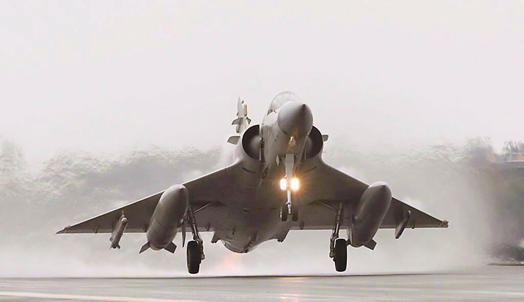 幻象2000戰機。(本報資料照片) 幻象2000戰機。(本報資料照片)