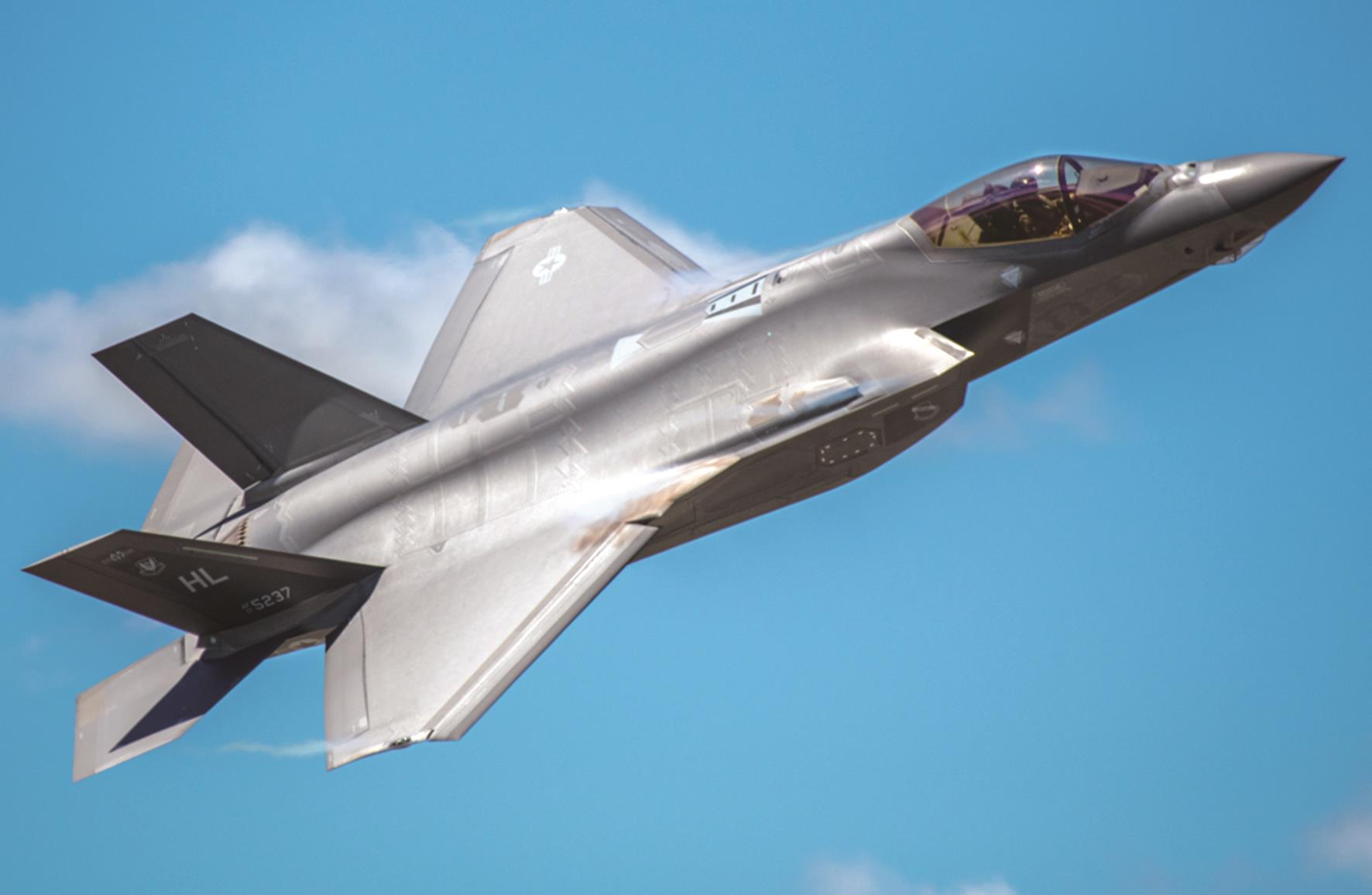 美國F-35A隱形戰機。(美國空軍) 美國F-35A隱形戰機。(美國空軍)