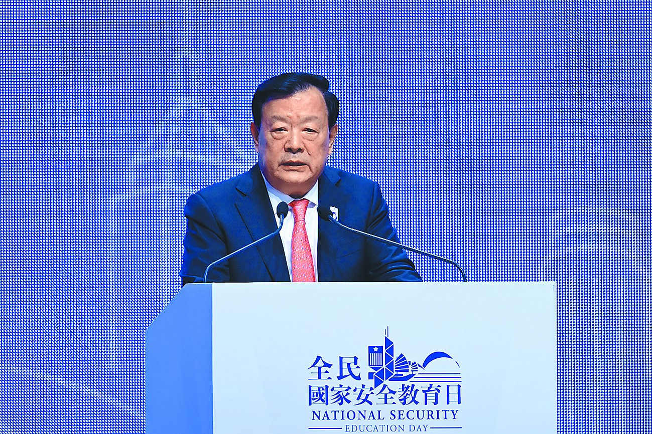 中共中央港澳辦主任夏寶龍18日將訪問香港,主要聚焦香港的高等教育發展與國家安全工作。圖為夏寶龍。(中新社) image