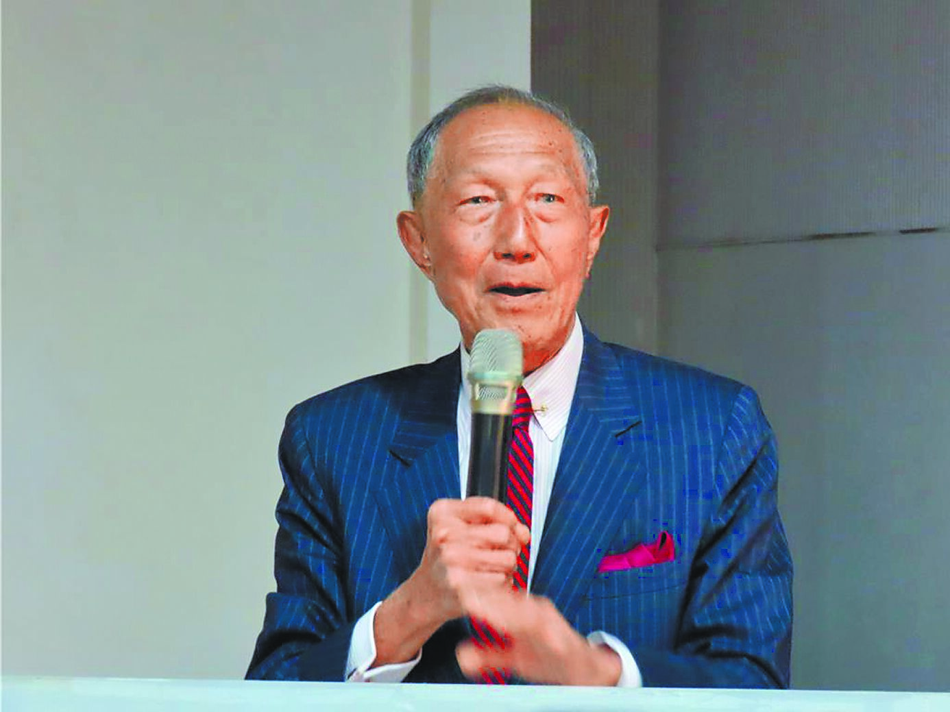前國防部副部長林中斌18日表示,觀察賴併購說到洪奇昌訪問北京,「兩岸協商序幕已拉開」。(本報資料照片) image