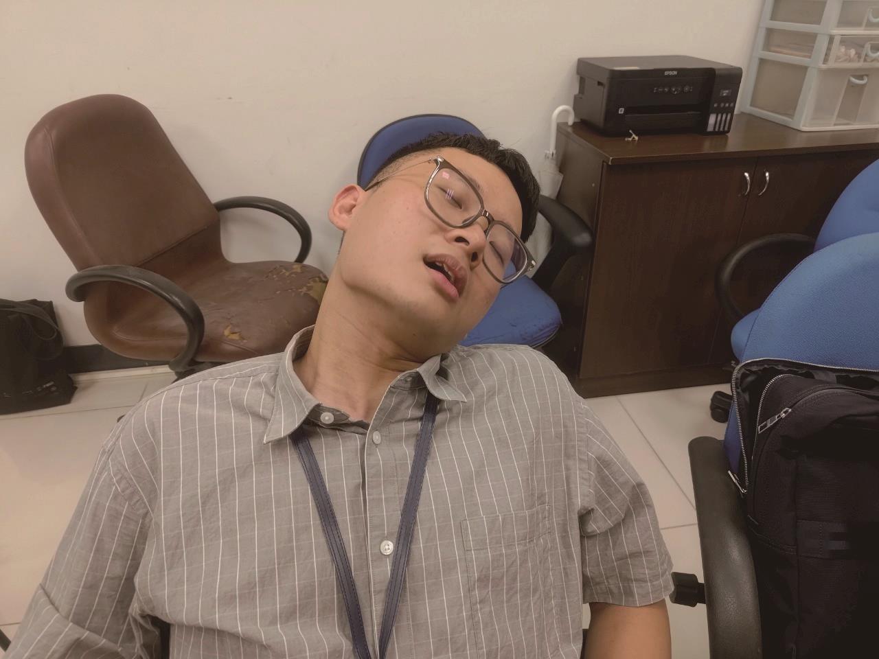 睡眠呼吸中止症會提升罹患高血壓、心血管疾病、體重上升、代謝異常、腦部退化甚至失智的風險。示意圖,非文中個案。(王家瑜攝) image