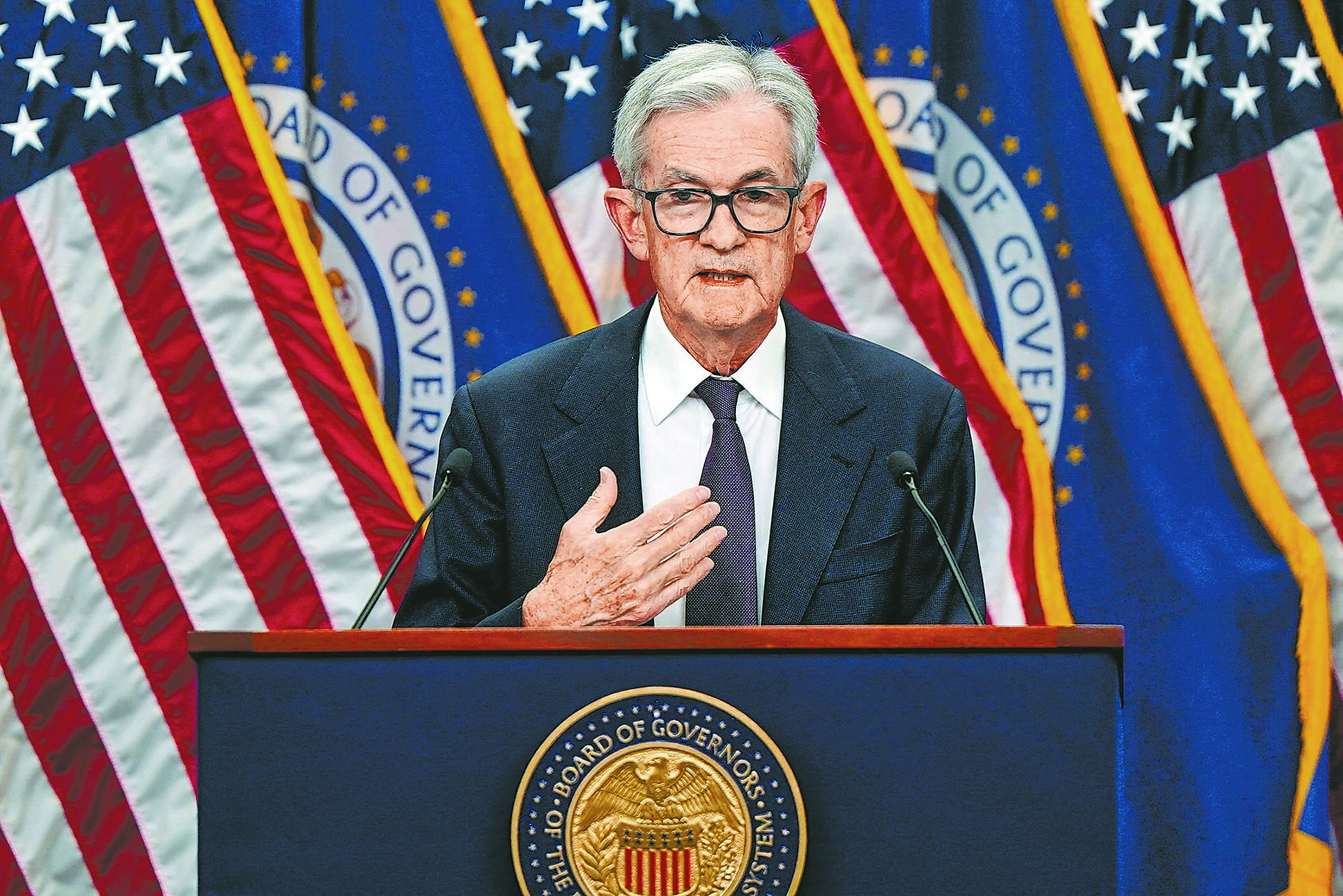 24日公布的消費者物價指數(CPI)年增3%,低於市場預期,核心通膨亦放緩至3個月來最低。隨著物價壓力持續緩解,市場預期聯準會將於29日的會後降息1碼。(路透) image