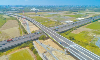台南都會區北外環道路系統全線目標2027年底完工通車。(台南市政府提供/曹婷婷台南傳真) image