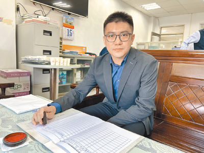 雲林縣麥寮鄉農會改遴聘,僅西螺農會課員許耿榮1人登記。(周麗蘭攝) image