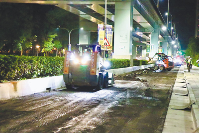 新北市獲內政部國土署提升道路品質計畫補助,預計明年將於三重、五股、中和、瑞芳等地進行道路鋪面改善工程。圖為示意圖。(新北市養工處提供/呂健豪新北傳真) image