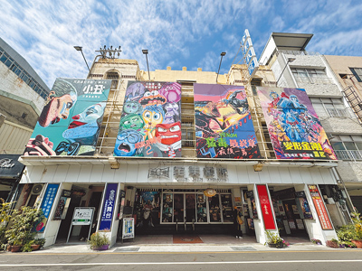 台南市全美戲院12日將迎接創立75周年。(曹婷婷攝) image