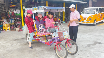 《台東縣三輪以上營業用慢車登記管理辦法》將於今年6月24日實施,獲當地租賃業者支持。(蔡旻妤攝) image