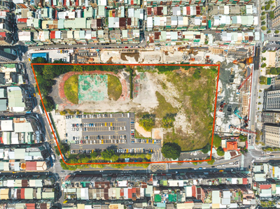 內政部都市計畫委員會10日審議通過新北市三重「銀新未來城」計畫,民進黨議員顏蔚慈於市政總質詢時指出,未來BOT時要兼顧公益性、聽進在地居民聲音。(新北市城鄉局提供/高鈞麟新北傳真) image