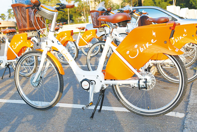自8月1日起,嘉義縣市未投保公共自行車傷害險民眾將無法租借YouBike2.0E電車。民眾需加快投保腳步,享有安全保障。(嘉義市政府提供/呂妍庭嘉義傳真) image