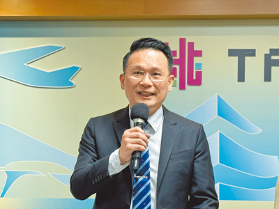 桃園市副市長蘇俊賓。(蔡依珍攝) image