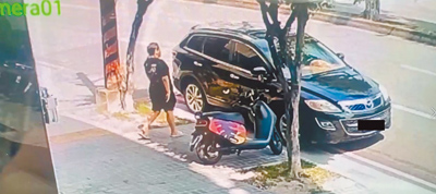 台中市王姓一家人走上絕路後,李女找不到人討錢,7月1日還前往當鋪詢問王家姊妹下落。(民眾提供/李京昇台中傳真) image