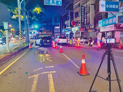 台中市神岡區今年至今已發生28件酒駕交通事故,豐原警分局14日強調將持續取締和加強宣導。(警方提供/李京昇台中傳真) image
