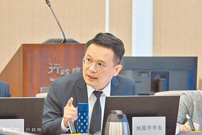 桃園市副市長蘇俊賓。(行政院提供/姜霏桃園傳真) image