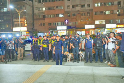 新北市警察局執行「青春專案」,今年施行新策略,加強偵查「成少共犯」案件。(新北市警察局提供/王揚傑新北傳真) image
