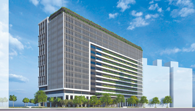 土城忠義段都更案,將興建地上16層、地下3層的作業廠房。(新北市都更處提供/高鈞麟新北傳真) image