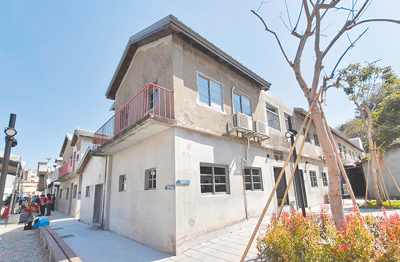 彰化縣中興莊原有76戶,留存有58戶,彰縣府爭取經費,分3期進行整修,未來將由歷史聚落轉型為文化園區。(葉靜美攝) 彰化縣中興莊原有76戶,留存有58戶,彰縣府爭取經費,分3期進行整修,未來將由歷史聚落轉型為文化園區。(葉靜美攝)