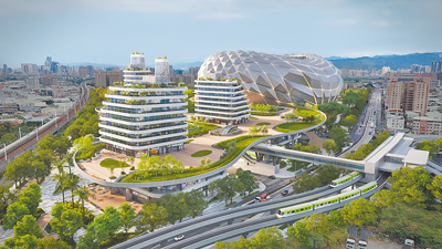 新北市政府114年10月1日對外發布的樹林巨蛋模擬示意圖。(取自新北市城鄉局網站/張鎧乙新北傳真) 新北市政府114年10月1日對外發布的樹林巨蛋模擬示意圖。(取自新北市城鄉局網站/張鎧乙新北傳真)